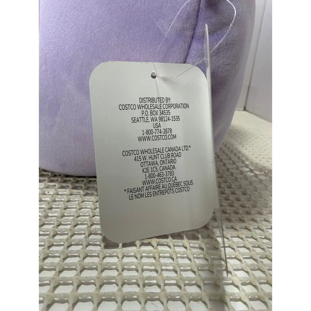 Kuromi Plush Pail Bag Hello Kitty and Friends Collection Purple NEW‎